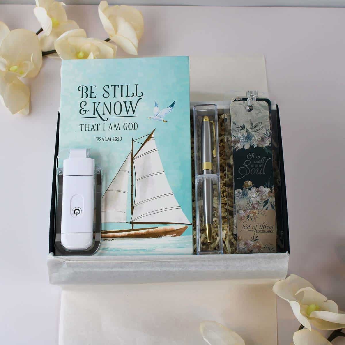 Be Still & Know – Thoughtful Reflection Gift Box 2 Be Still & Know – Thoughtful Reflection Gift Box - Image 2