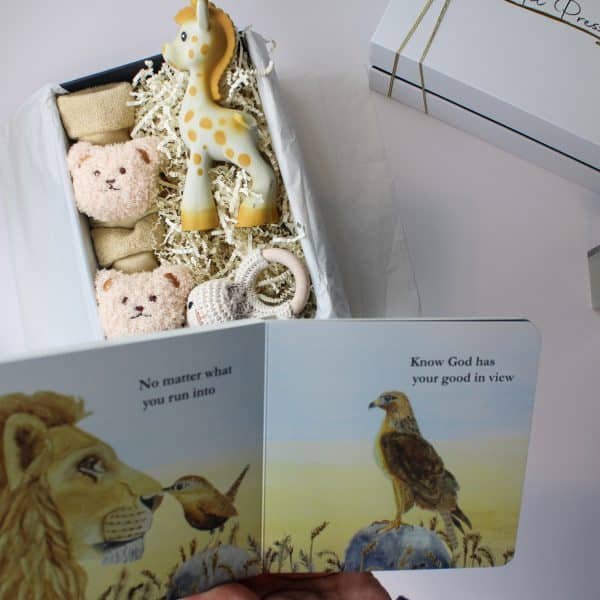 "Under His Wings" Newborn Baby Gift Box - Perfect Baby Shower Gift