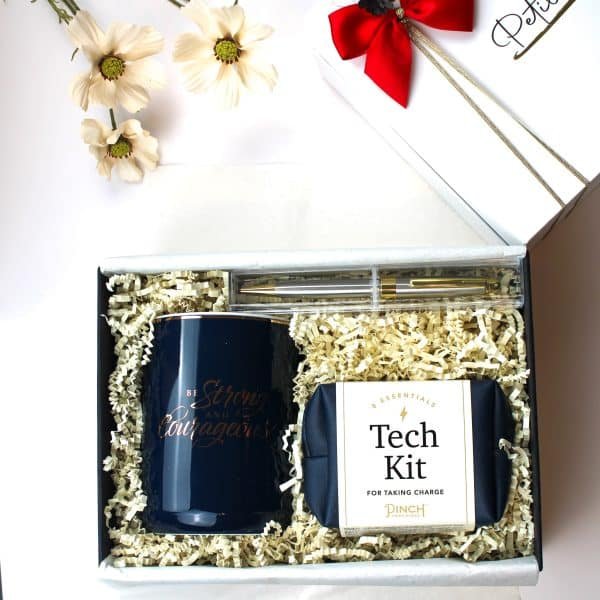 Be Strong and Courageous Gift Box - Empowerment Essentials for the Modern Professional